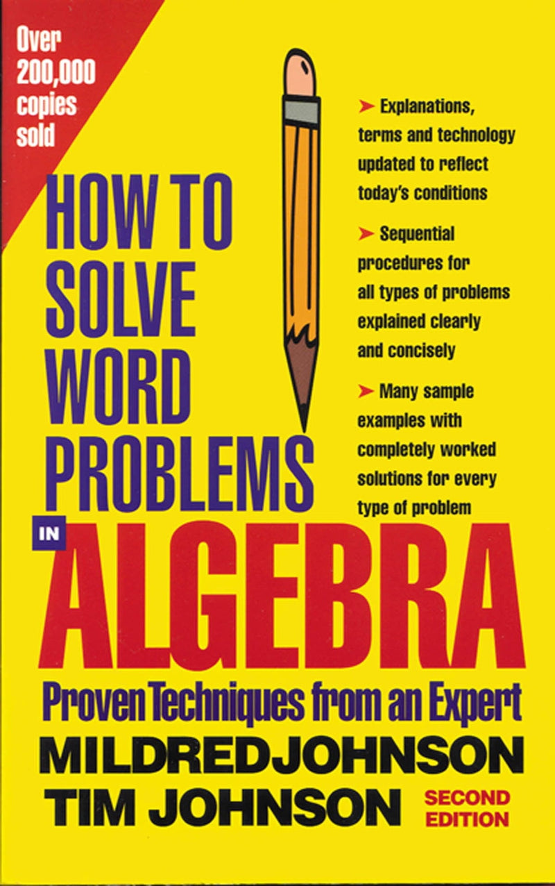 How to Solve Word Problems in Algebra