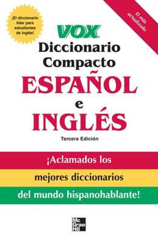 Vox diccionario compacto espanol e ingles, 3E  (PB)