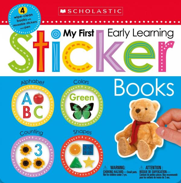 My First Early Learning Sticker Books Box Set: Scholastic Early Learners (Sticker Book)