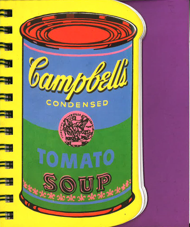 Andy Warhol Soup Can Layered Journal