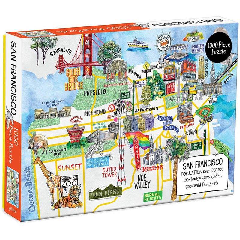 San Francisco 1000 Piece Puzzle