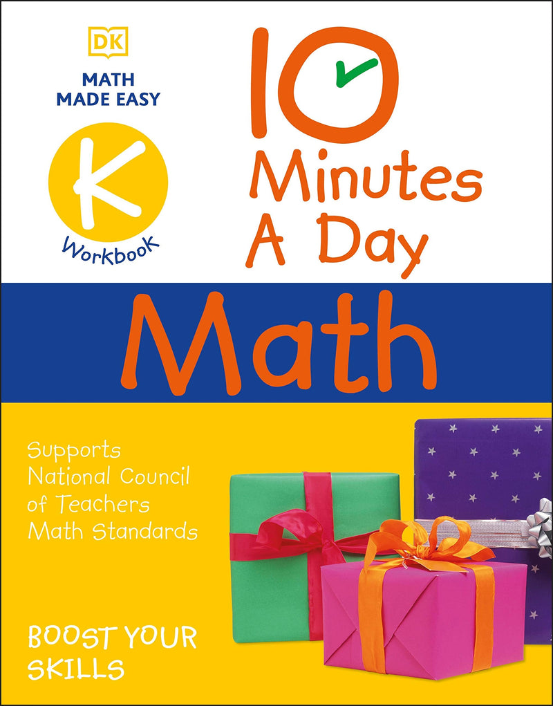 10 Minutes a Day Math Kindergarten: Helps develop strong math habits