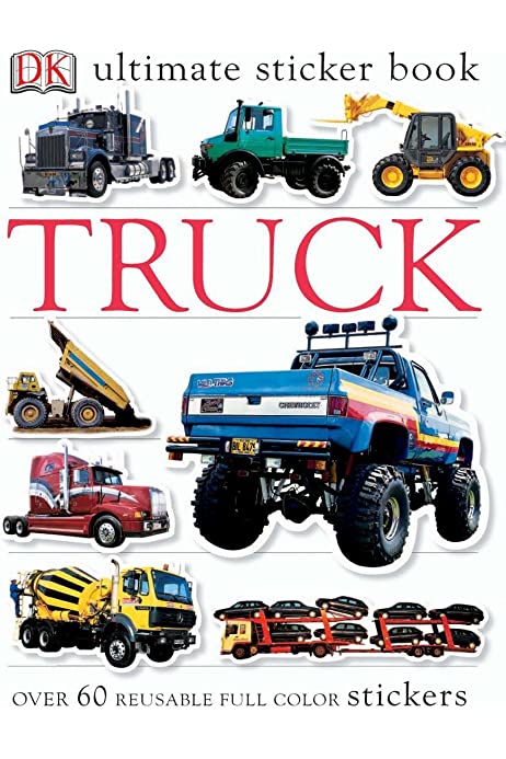 Ultimate Sticker Book: Truck: Over 60 Reusable Full-Color Stickers