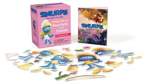 Smurfs The Lost Village: Dress Me Up Smurfette and Friends: A Magnetic Kit