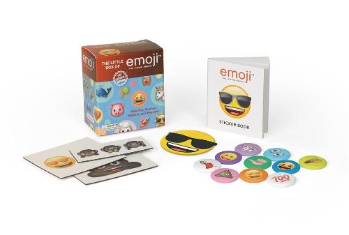 The Little Box of emoji: With Pins, Patch, Stickers, and Magnets!