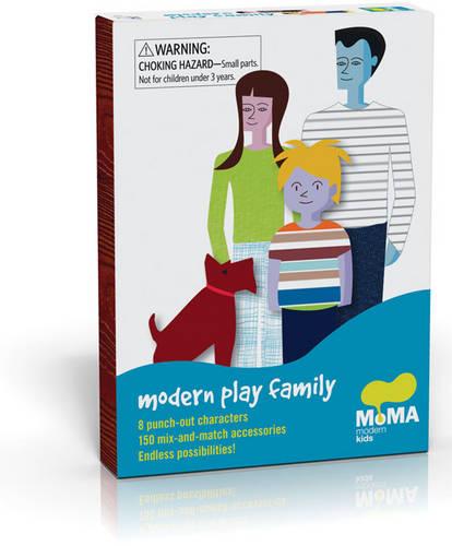 MoMA Modern Play Family: Create One-of-a-Kind Characters with Over 150 Clothing, Hairstyle, and Accessory Options!