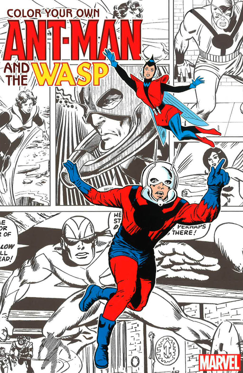 Color Your Own Ant-man And The Wasp