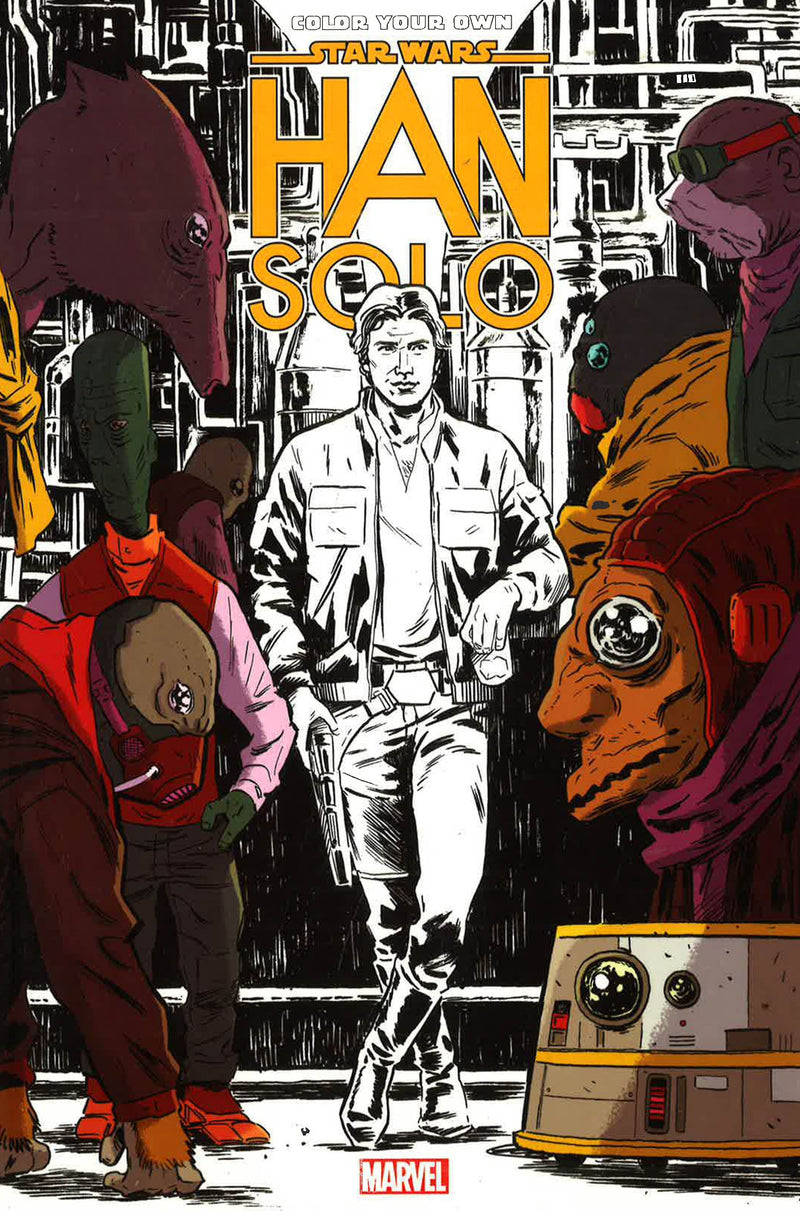 Color Your Own Star Wars: Han Solo