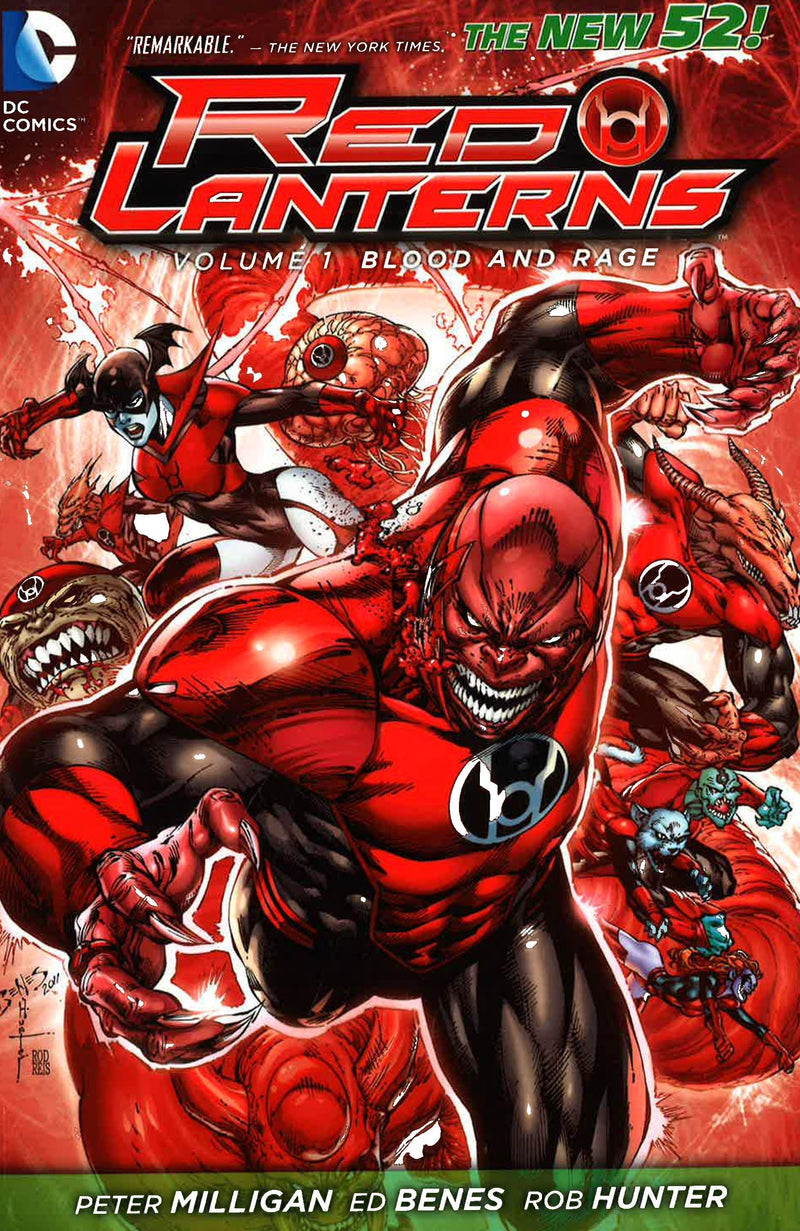 Red Lanterns Vol. 1 Blood And Rage