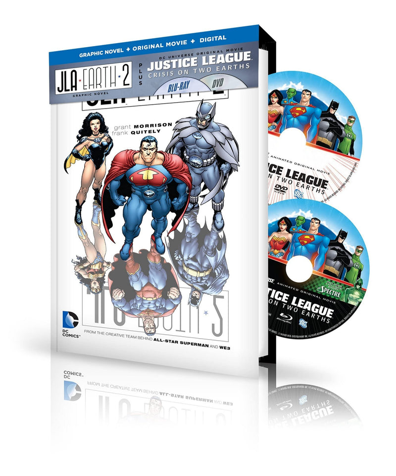 JLA: Earth 2 Book & DVD Set (Canadian Edition): Plus DC Universe Original Movie Justice League: Crisis on Two Earths