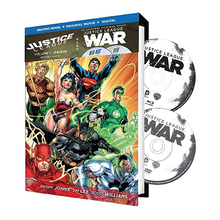 Justice League Vol. 1: Origin Book & DVD Set (Canadian Edition)