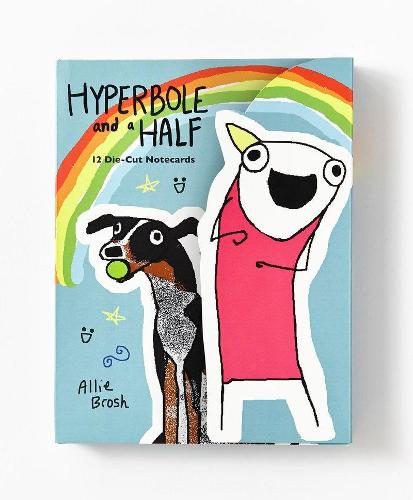 Hyperbole and a Half Die-Cut Notecards