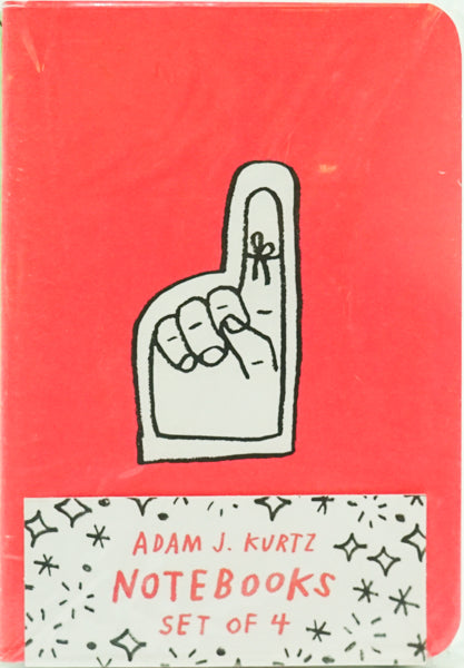 Adam J. Kurtz Notebooks (Set of 4)