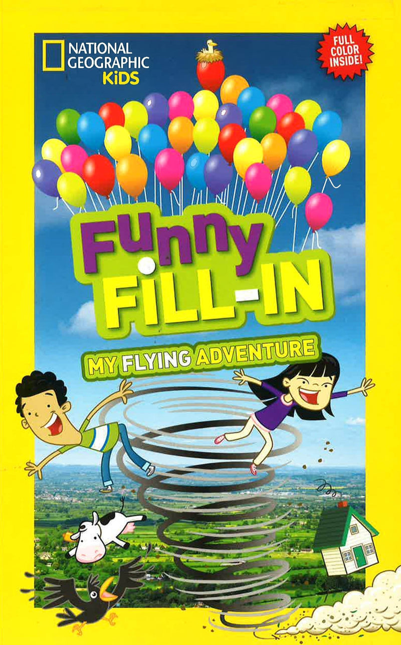 Nat Geo Kids Funny Fill-In My Flying Adventure