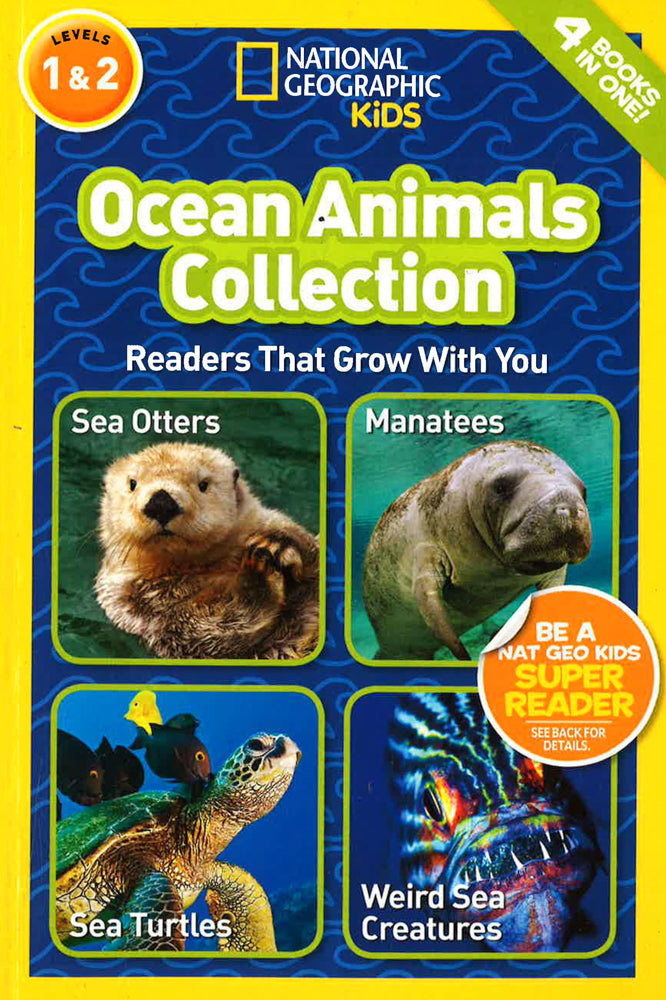 Nat Geo Readers Ocean Animals Collection Lvls 1 & 2