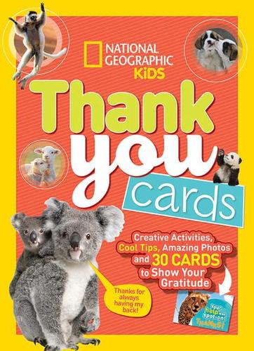 Nat Geo Kids Thank You Cards