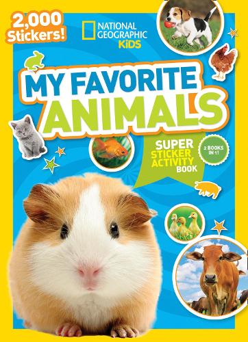 My Favourite Animals Sticker Book: Over 1,000 stickers!