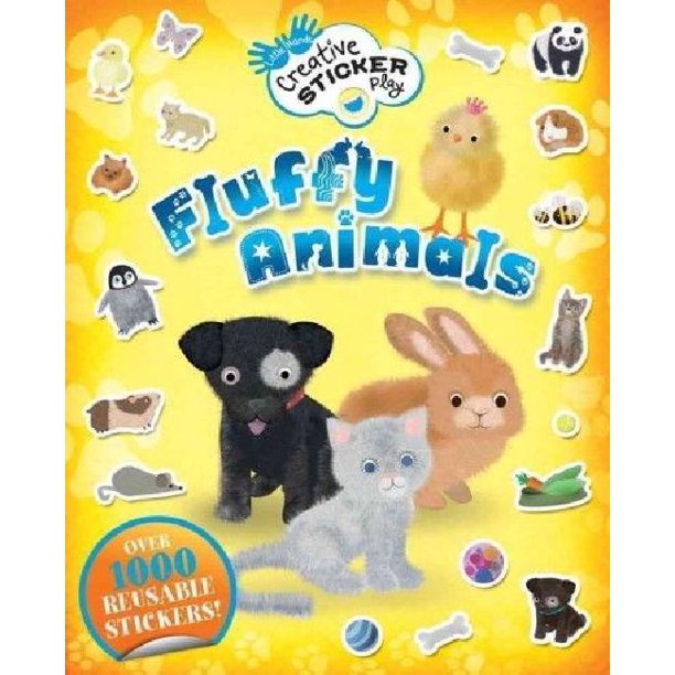 Fluffy Animals: Over 1000 Reusable Stickers!