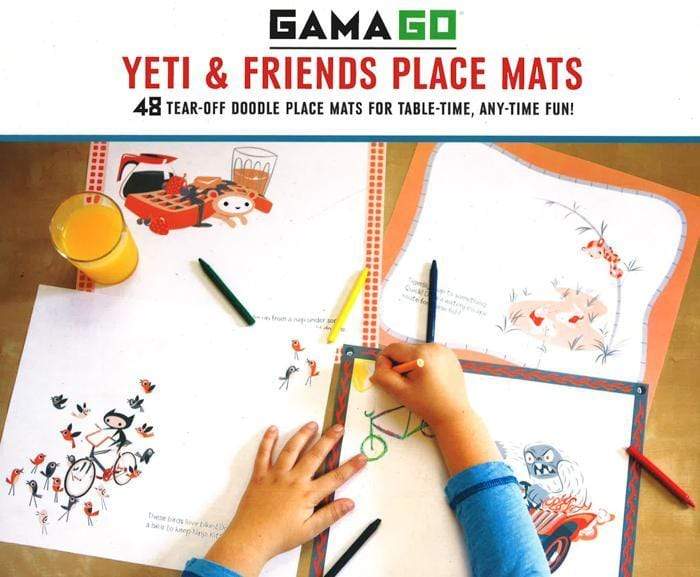 GAMAGO Yeti & Friends Place Mats