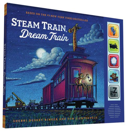 Steam Train  Dream Train Sound Book: (Sound Books for Baby, Interactive Books, Train Books for Toddlers, Children&