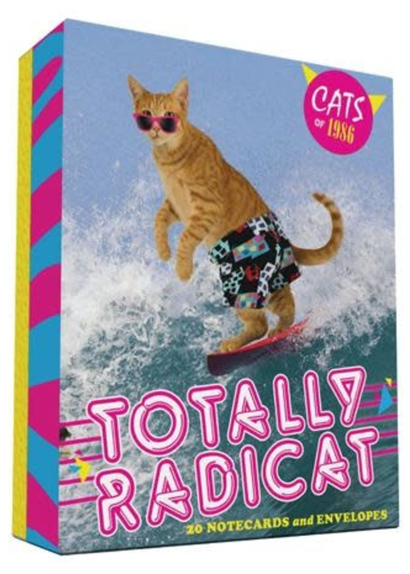 Totally Radicat: 20 Notecards and Envelopes