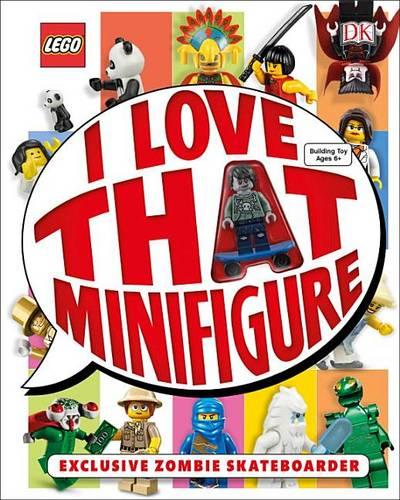 LEGO: I Love That Minifigure: Exclusive Zombie Skateboarder Minifigure