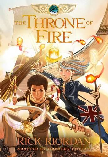 Kane Chronicles, The, Book Two the Throne of Fire: The Graphic Novel (the Kane Chronicles, Book Two)