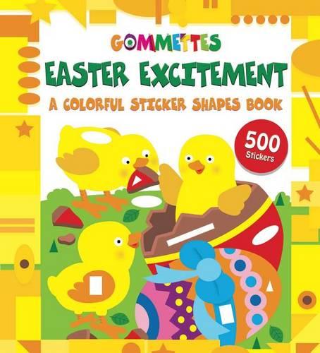 Easter Excitement: A Colorful Sticker Shapes Book