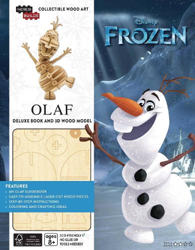 Incredibuilds: Disney Frozen: Olaf Deluxe Book And Model Set