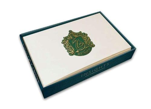 Harry Potter: Slytherin Crest Foil Note Cards: Set of 10