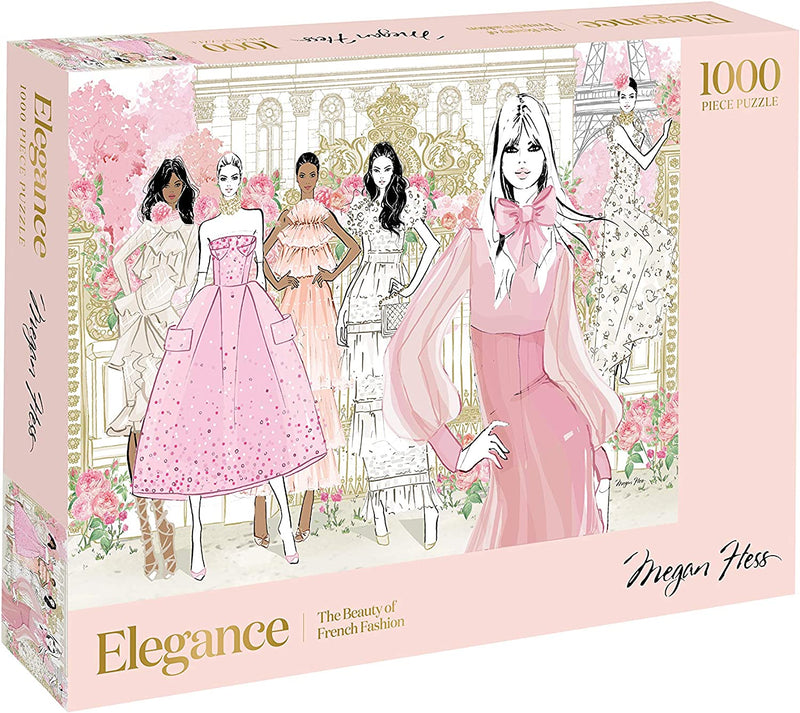 Elegance: 1000-Piece Puzzle: The Beauty of French Fashion