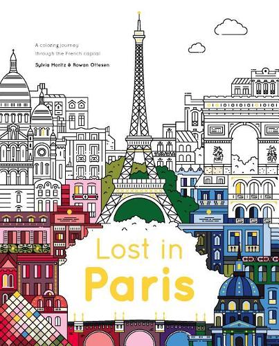 Lost in Paris: Color Your Way Around the City