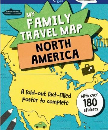 My Family Travel Map - North America