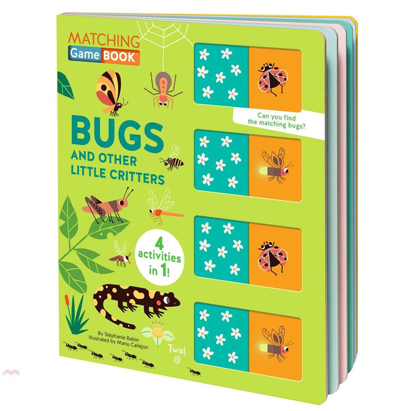 Matching Game Book: Bugs and Other Little Critters