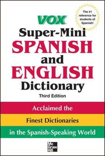 Vox Super-Mini Spanish and English Dictionary