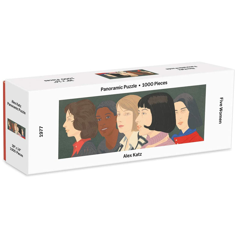 MoMA Alex Katz Five Women Panoramic Puzzle