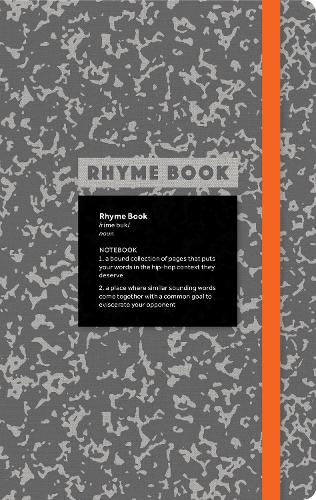 Rhyme Book: A lined notebook with quotes, playlists, and rap stats