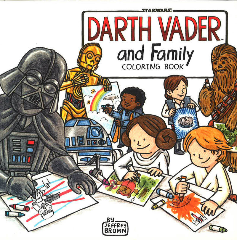 Darth Vader and Family Coloring Book