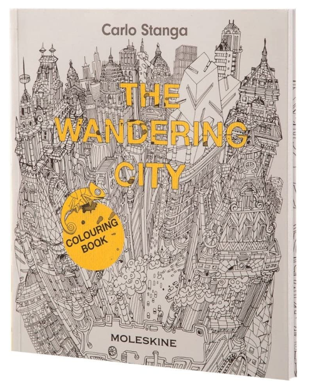 The Wandering City: Colouring Book